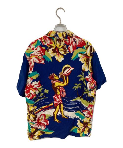JUNYA WATANABE MAN（ジュンヤワタナベマン）JUNYA WATANABE MAN (ジュンヤワタナベマン) アロハシャツ ブルー サイズ:SIZE Mの古着・服飾アイテム