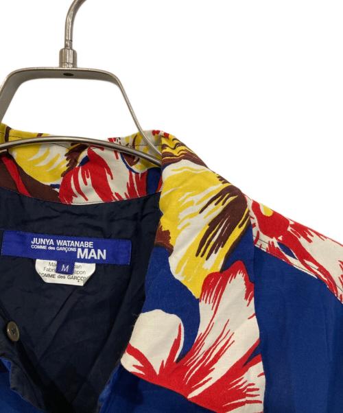 JUNYA WATANABE MAN（ジュンヤワタナベマン）JUNYA WATANABE MAN (ジュンヤワタナベマン) アロハシャツ ブルー サイズ:SIZE Mの古着・服飾アイテム