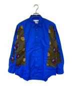 COMME des GARCONS SHIRTコムデギャルソンシャツ）の古着「デザインシャツ」｜ブルー