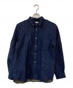 COMME des GARCONSコムデギャルソン）の古着「長袖シャツ」｜ネイビー