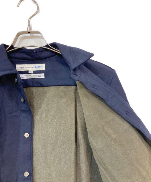 COMME des GARCONS（コムデギャルソン）COMME des GARCONS (コムデギャルソン) 長袖シャツ ネイビー サイズ:SIZE Mの古着・服飾アイテム