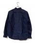 COMME des GARCONS (コムデギャルソン) 長袖シャツ ネイビー サイズ:SIZE M：10000円