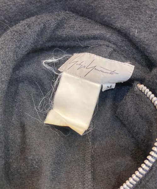 YOHJI YAMAMOTO（ヨウジヤマモト）YOHJI YAMAMOTO (ヨウジヤマモト) ハーフジップシャツ ブラック サイズ:SIZE Mの古着・服飾アイテム