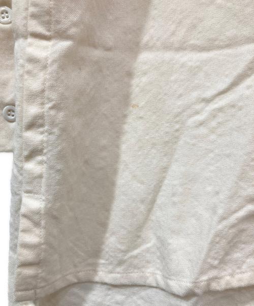 YOHJI YAMAMOTO（ヨウジヤマモト）YOHJI YAMAMOTO (ヨウジヤマモト) ウールロングシャツ ホワイト サイズ:SIZE 3の古着・服飾アイテム
