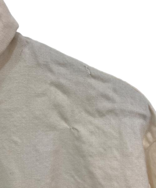 YOHJI YAMAMOTO（ヨウジヤマモト）YOHJI YAMAMOTO (ヨウジヤマモト) ウールロングシャツ ホワイト サイズ:SIZE 3の古着・服飾アイテム