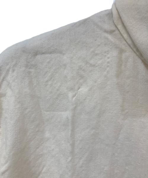 YOHJI YAMAMOTO（ヨウジヤマモト）YOHJI YAMAMOTO (ヨウジヤマモト) ウールロングシャツ ホワイト サイズ:SIZE 3の古着・服飾アイテム