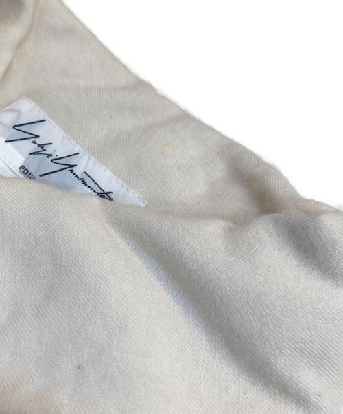 YOHJI YAMAMOTO（ヨウジヤマモト）YOHJI YAMAMOTO (ヨウジヤマモト) ウールロングシャツ ホワイト サイズ:SIZE 3の古着・服飾アイテム