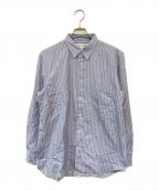 COMME des GARCONS SHIRTコムデギャルソンシャツ）の古着「ストライプシャツ」｜スカイブルー