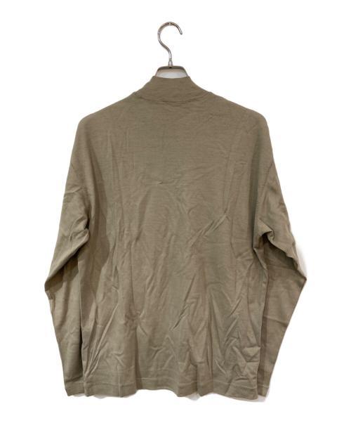 ISSEY MIYAKE（イッセイミヤケ）ISSEY MIYAKE (イッセイミヤケ) ハイネックニット ベージュ サイズ:Lの古着・服飾アイテム