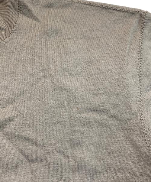 ISSEY MIYAKE（イッセイミヤケ）ISSEY MIYAKE (イッセイミヤケ) ハイネックニット ベージュ サイズ:Lの古着・服飾アイテム
