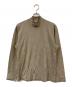 ISSEY MIYAKE（イッセイミヤケ）の古着「ハイネックニット」｜ベージュ