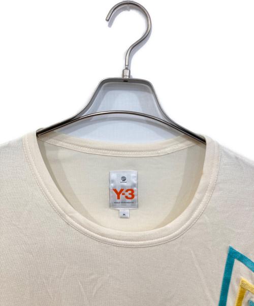 Y-3（ワイスリー）Y-3 (ワイスリー) adidas (アディダス) ロングスリーブカットソー ベージュ サイズ:SIZE Mの古着・服飾アイテム