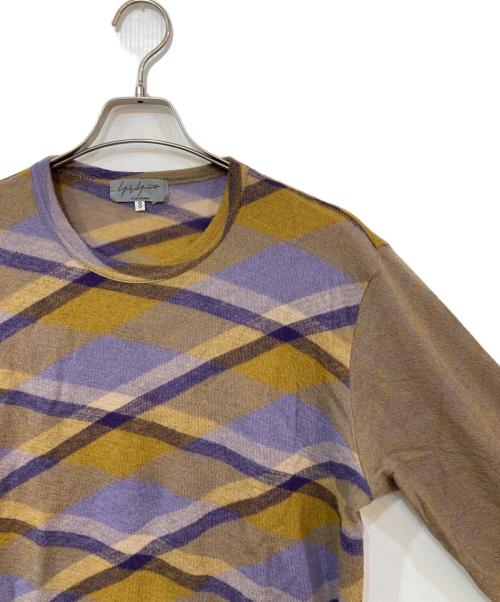 Yohji Yamamoto pour homme（ヨウジヤマモト プールオム）Yohji Yamamoto pour homme (ヨウジヤマモト プールオム) ウールニット ベージュ サイズ:3の古着・服飾アイテム