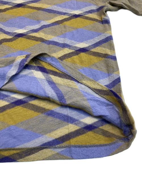 Yohji Yamamoto pour homme（ヨウジヤマモト プールオム）Yohji Yamamoto pour homme (ヨウジヤマモト プールオム) ウールニット ベージュ サイズ:3の古着・服飾アイテム