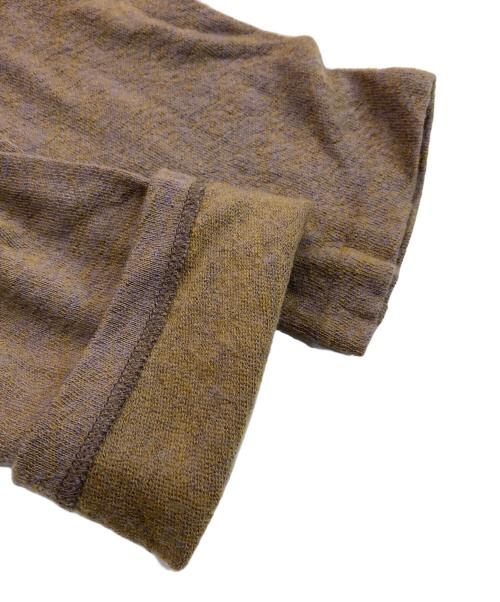 Yohji Yamamoto pour homme（ヨウジヤマモト プールオム）Yohji Yamamoto pour homme (ヨウジヤマモト プールオム) ウールニット ベージュ サイズ:3の古着・服飾アイテム