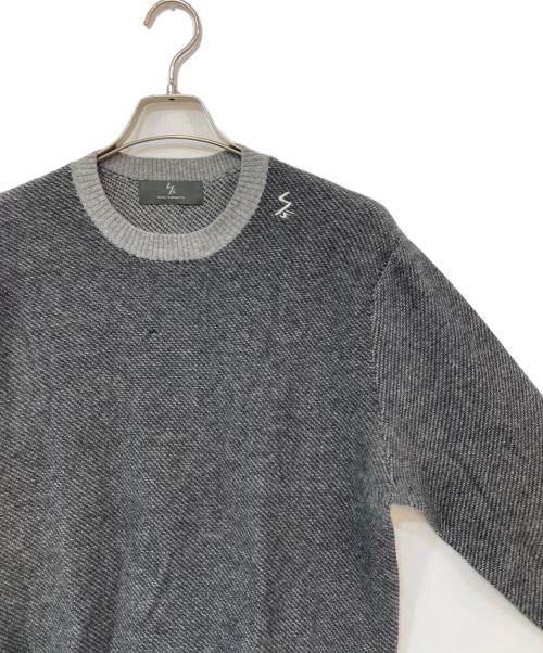 Y's（ワイズ）Y's (ワイズ) カシミヤニット グレー サイズ:3の古着・服飾アイテム