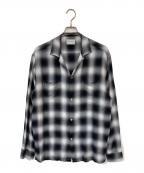 PENNEYSペニーズ）の古着「オンブレチェックシャツ」｜ブラック