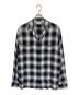 penneys（ペニーズ）の古着「オンブレチェックシャツ」｜ブラック