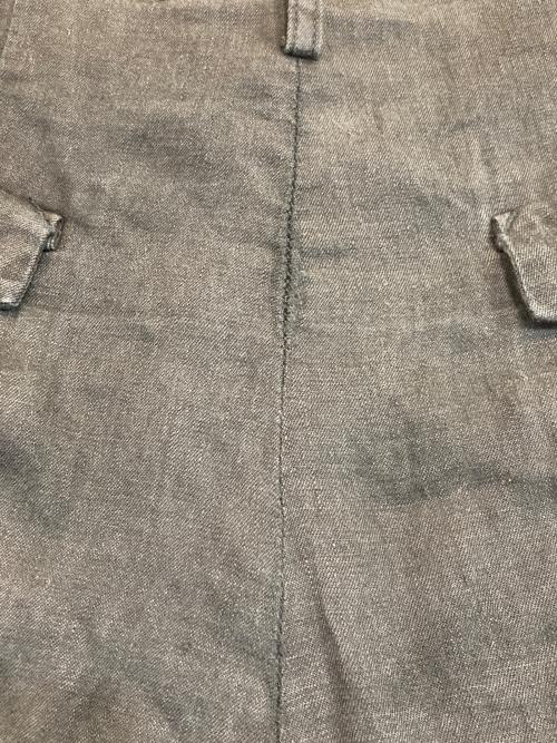 YOHJI YAMAMOTO（ヨウジヤマモト）YOHJI YAMAMOTO (ヨウジヤマモト) タックパンツ ブラック サイズ:2の古着・服飾アイテム