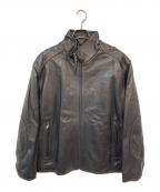 MARC NEW YORKマークニューヨーク）の古着「レザージャケット」｜ダークブラウン