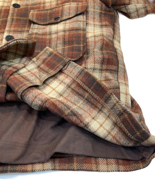 PENDLETON（ペンドルトン）PENDLETON (ペンドルトン) チェックジャケット ブラウン サイズ:Lの古着・服飾アイテム
