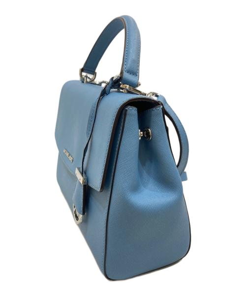 MICHAEL KORS（マイケル・コース）MICHAEL KORS (マイケル・コース) 2WAYショルダーバッグ ブルーの古着・服飾アイテム