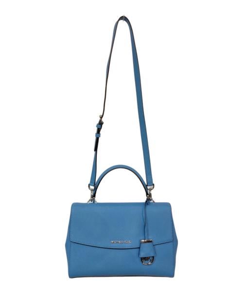 MICHAEL KORS（マイケル・コース）MICHAEL KORS (マイケル・コース) 2WAYショルダーバッグ ブルーの古着・服飾アイテム