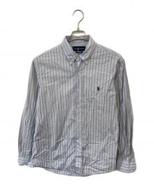 RALPH LAUREN（ラルフローレン）の古着「ストライプシャツ」｜スカイブルー