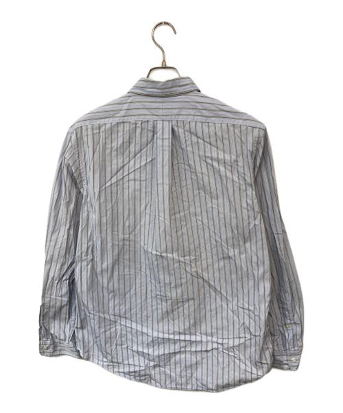 RALPH LAUREN（ラルフローレン）RALPH LAUREN (ラルフローレン) ストライプシャツ スカイブルー サイズ:SIZE Lの古着・服飾アイテム