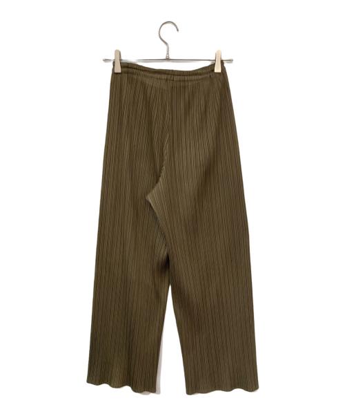 PLEATS PLEASE（プリーツプリーズ）PLEATS PLEASE (プリーツプリーズ) プリーツパンツ ベージュ サイズ:SIZE 2の古着・服飾アイテム