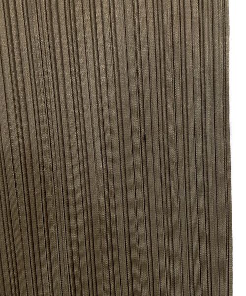 PLEATS PLEASE（プリーツプリーズ）PLEATS PLEASE (プリーツプリーズ) プリーツパンツ ベージュ サイズ:SIZE 2の古着・服飾アイテム