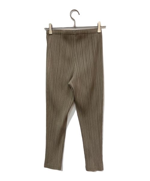 PLEATS PLEASE（プリーツプリーズ）PLEATS PLEASE (プリーツプリーズ) プリーツパンツ ベージュ サイズ:SIZE 4の古着・服飾アイテム