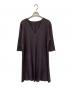 PLEATS PLEASE（プリーツプリーズ）の古着「プリーツワンピース」｜パープル