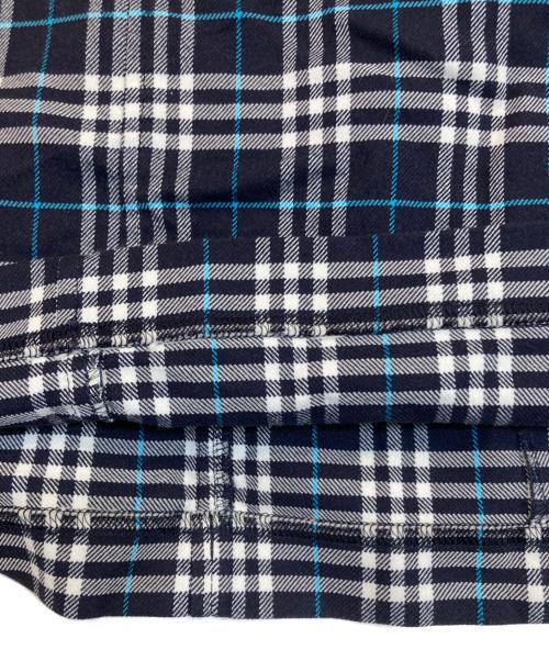 BURBERRY BLUE LABEL（バーバリー ブルー レーベル）BURBERRY BLUE LABEL (バーバリー ブルー レーベル) ﾁｪｯｸキャミソールワンピース ネイビー サイズ:38の古着・服飾アイテム