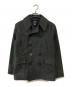 TOYS MCCOY（トイズマッコイ）の古着「U.S.NAVY PEACOAT COMAMERCIAL GROSGRAIN/U.S.ネイビーPコートコマーシャルグログラン」｜ブラック