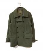 NIGEL CABOURNナイジェルケーボン）の古着「MILITARY P-COAT/ミリタリーPコート」｜カーキ