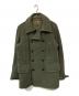 NIGEL CABOURN（ナイジェルケーボン）の古着「MILITARY P-COAT/ミリタリーPコート」｜カーキ