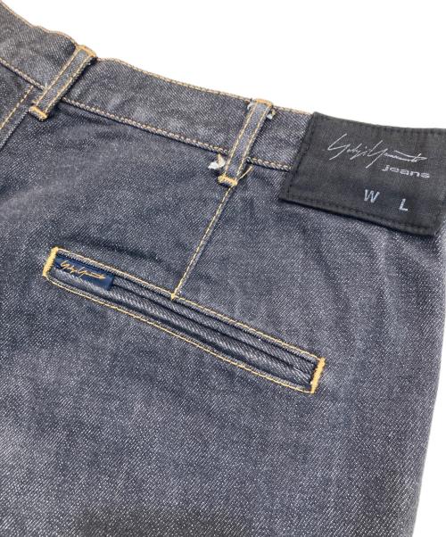 YOHJI YAMAMOTO（ヨウジヤマモト）YOHJI YAMAMOTO (ヨウジヤマモト) デニムパンツ ブラック サイズ:6の古着・服飾アイテム