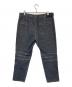 YOHJI YAMAMOTO (ヨウジヤマモト) デニムパンツ ブラック サイズ:6：14000円