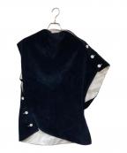 Omar Afridiオマールアフリディ）の古着「コーデュロイ変型ベスト」｜ネイビー