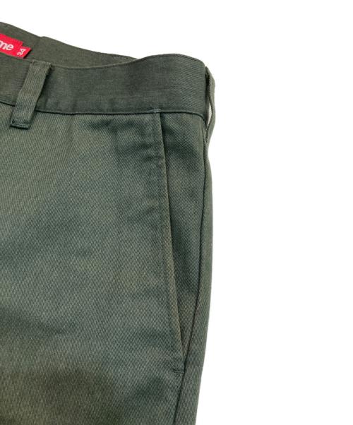 SUPREME（シュプリーム）SUPREME (シュプリーム) ワークパンツ グリーン サイズ:SIZE 34の古着・服飾アイテム