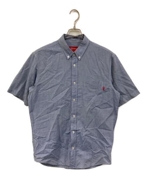 SUPREME（シュプリーム）Supreme (シュプリーム) オックスフォード半袖シャツ インディゴ サイズ:SIZE Mの古着・服飾アイテム