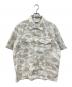 BAPE BY A BATHING APE（ベイプバイアベイシングエイプ）の古着「迷彩ミリタリーシャツ」｜ホワイト