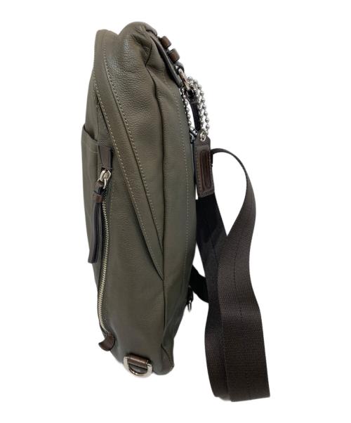 COACH（コーチ）COACH (コーチ) ボディバッグ グリーンの古着・服飾アイテム