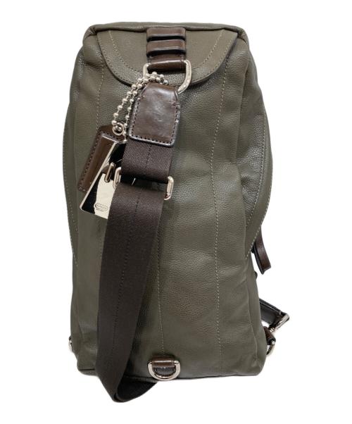 COACH（コーチ）COACH (コーチ) ボディバッグ グリーンの古着・服飾アイテム