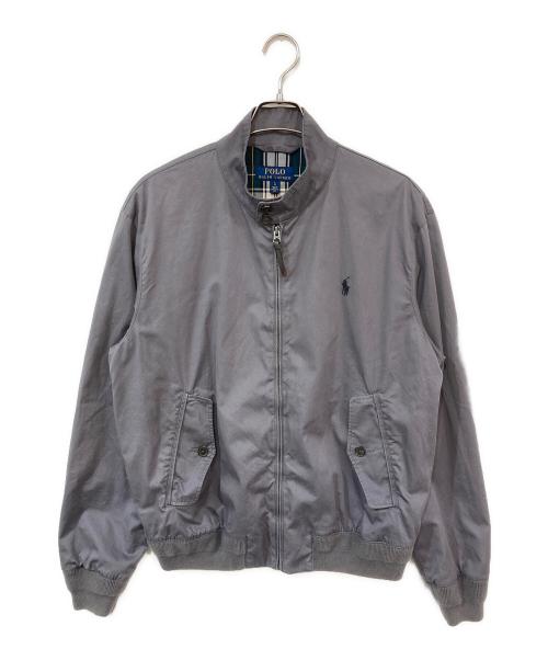 POLO RALPH LAUREN（ポロ・ラルフローレン）POLO RALPH LAUREN (ポロ・ラルフローレン) ジップアップブルゾン グレー サイズ:Lの古着・服飾アイテム
