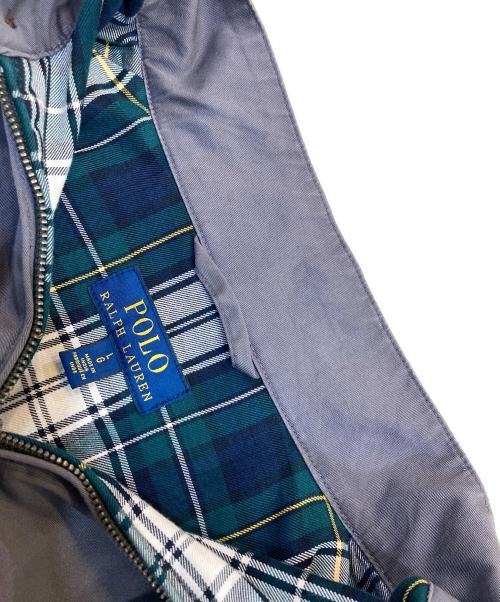 POLO RALPH LAUREN（ポロ・ラルフローレン）POLO RALPH LAUREN (ポロ・ラルフローレン) ジップアップブルゾン グレー サイズ:Lの古着・服飾アイテム