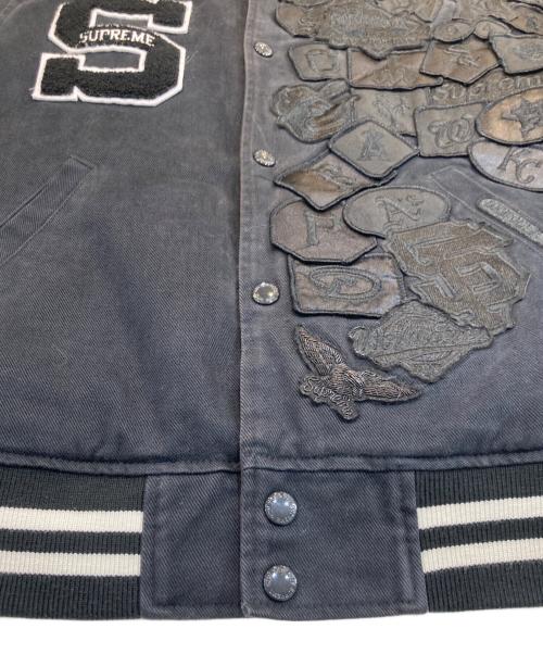 SUPREME（シュプリーム）Supreme (シュプリーム) New Era (ニューエラ) MLB (エムエルビー) Varsity Jacket ブラック サイズ:Sの古着・服飾アイテム