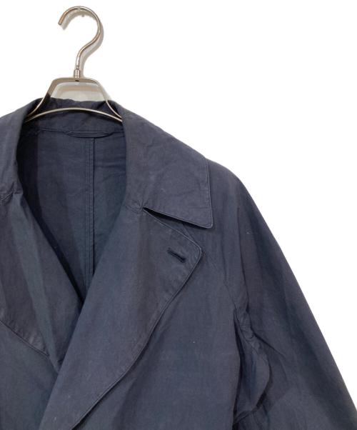 COMOLI（コモリ）COMOLI (コモリ) TYPEWRITER TIELOCKEN COAT/タイプライタータイロッケンコート ネイビー サイズ:SIZE 1の古着・服飾アイテム
