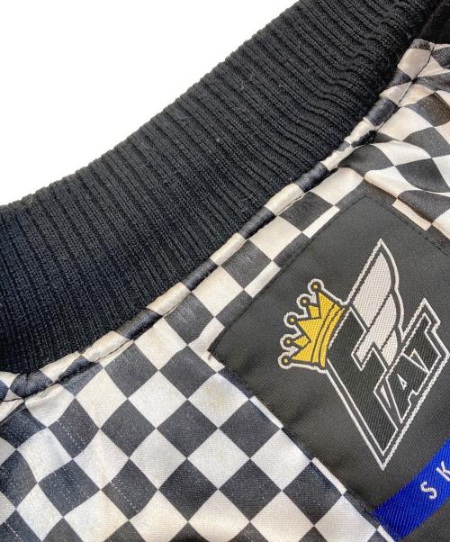 FAT（エフエーティー）FAT (エフエーティー) レザースタジャン ブラック サイズ:不明の古着・服飾アイテム